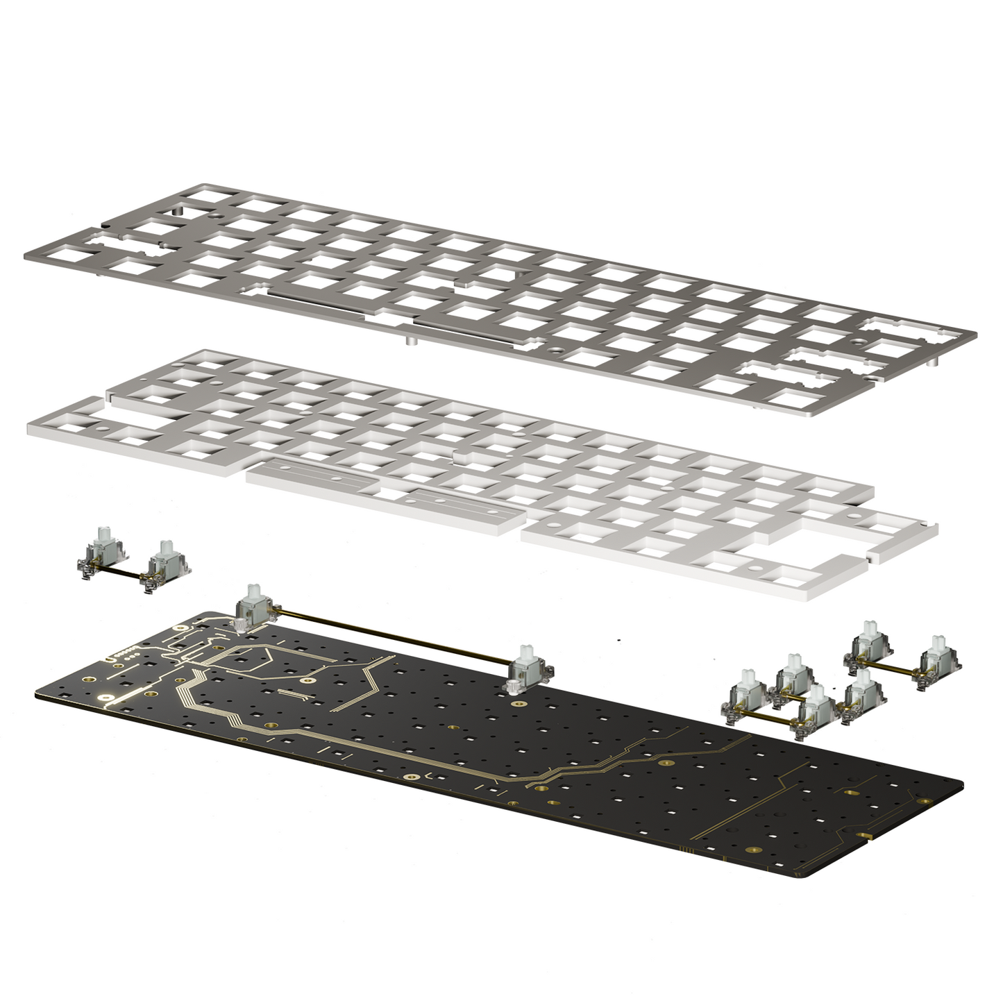 GATERON  GT60 PRO Magnetic Gaming Keyboard PCB