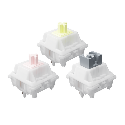 UKEEBS X GATERON Snowy Series switch Set