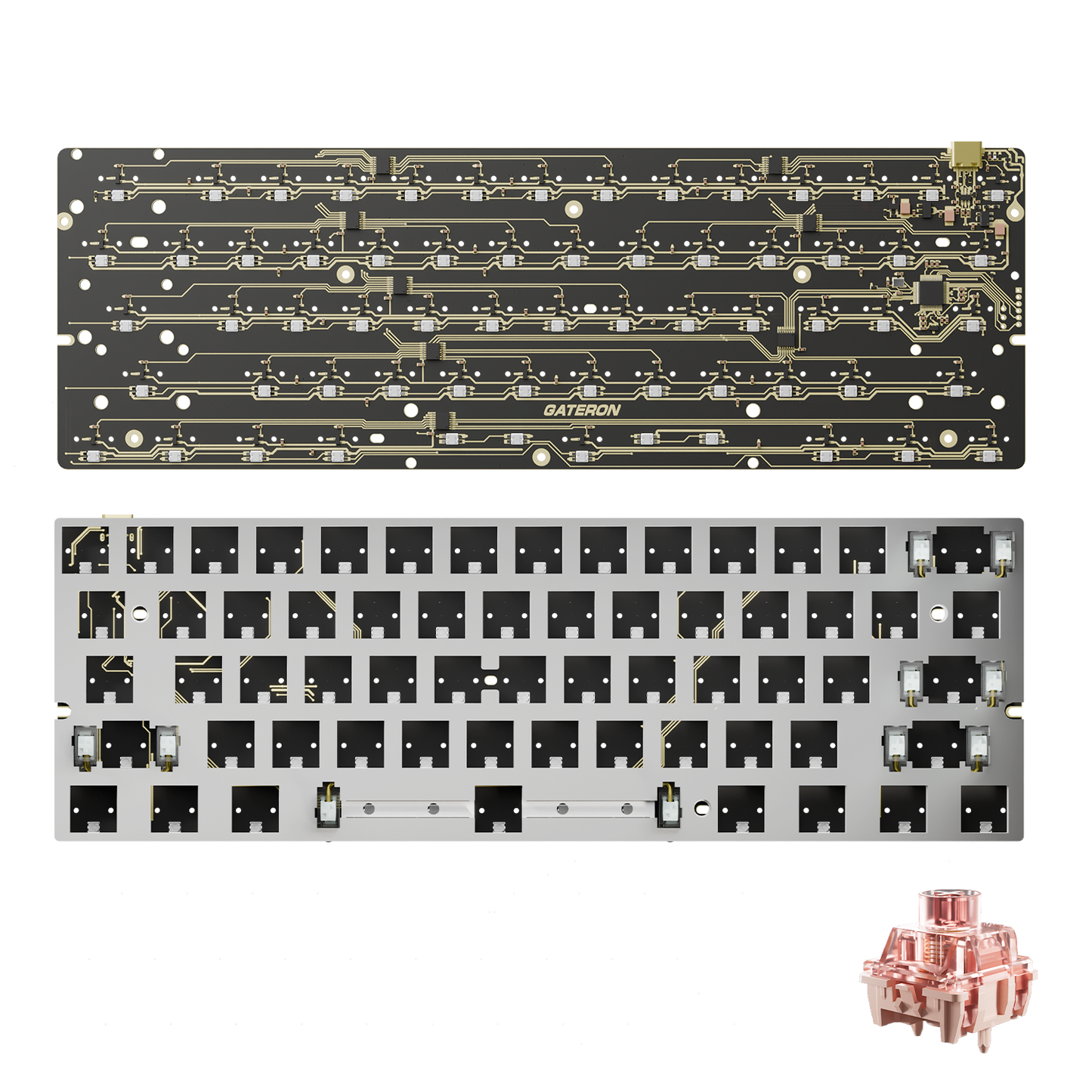 GATERON GT60 PRO Magnetic Gaming Keyboard PCB