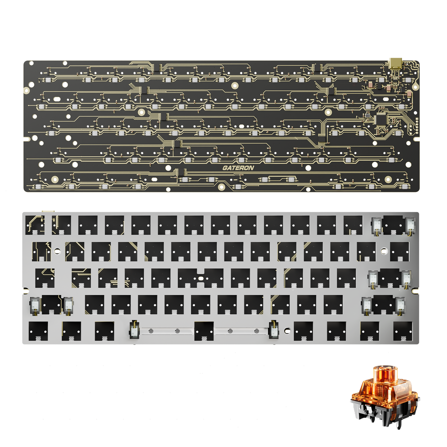 GATERON GT60 PRO Magnetic Gaming Keyboard PCB