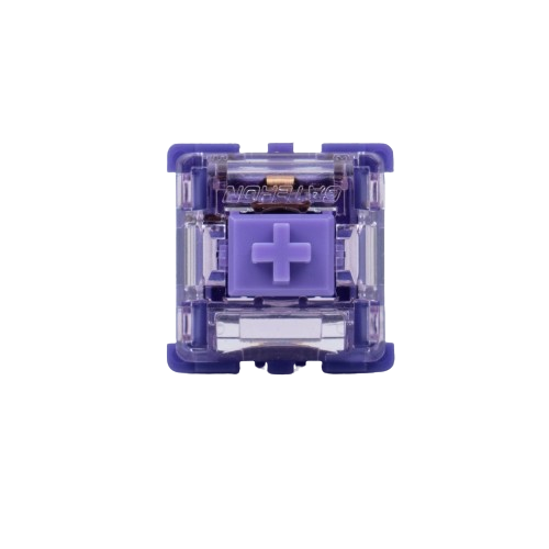 GATERON Purple Crystal switch Set