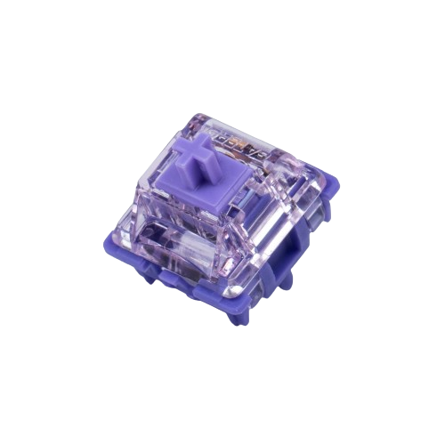 GATERON Purple Crystal switch Set