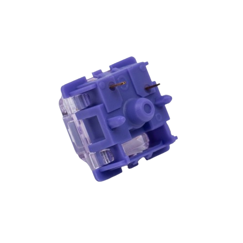 GATERON Purple Crystal switch Set