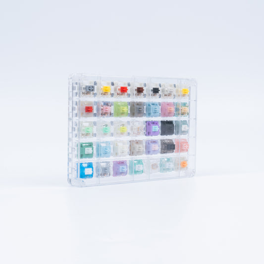 Testatore di interruttori GATERON con set di campioni