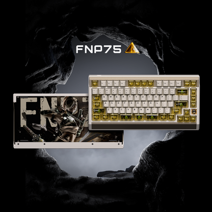 GATERON × Sikakeyb FNP75 HE Magnetic Switch Custom Gaming Keyboard