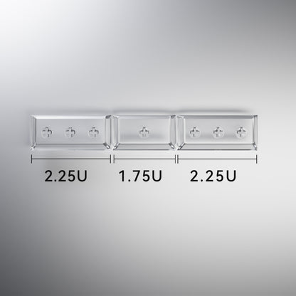 GATERON Three-Piece Split Spacebar for GT60 Ultra PCB