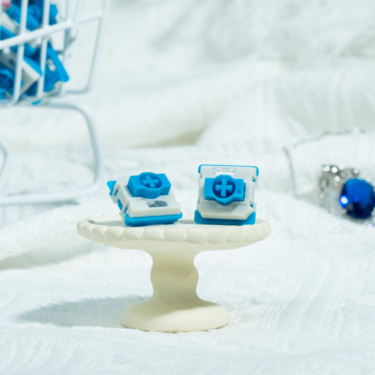 GATERON KS-33 Low Profile Bamboo Clicky Switch Set