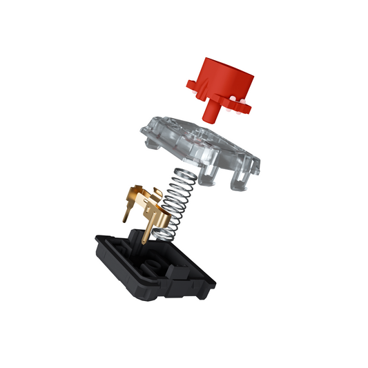 GATERON KS-33 Low Profile Red Silent 2.0 Mechanical Switch Set