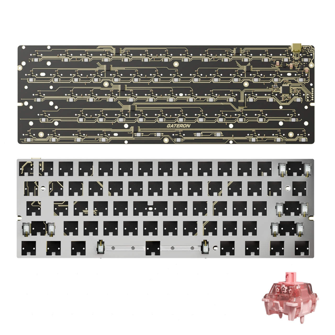 GATERON  GT60 PRO Magnetic Gaming Keyboard PCB