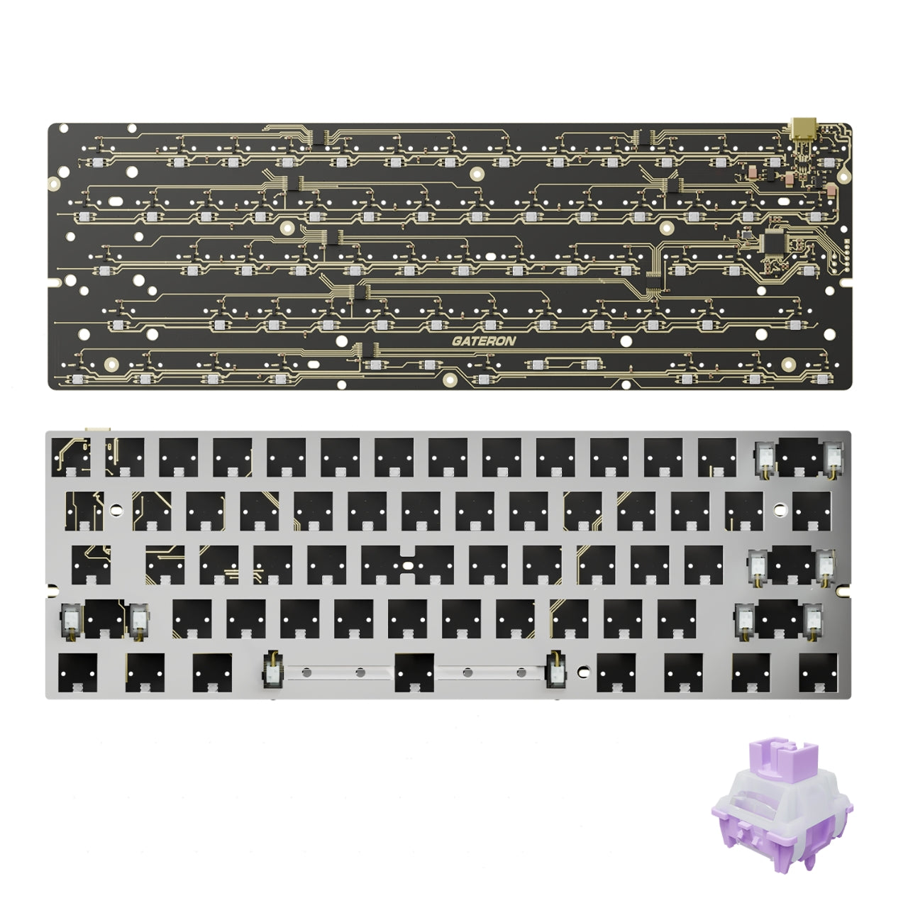 GATERON  GT60 PRO Magnetic Gaming Keyboard PCB