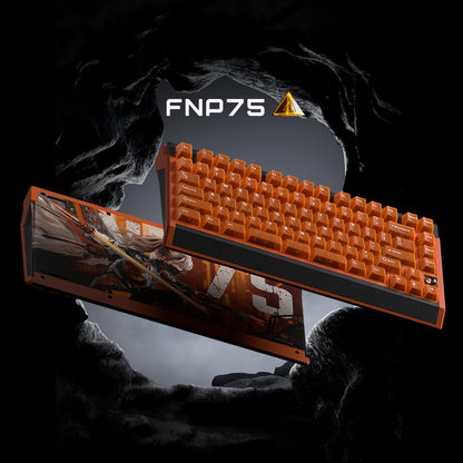 GATERON × Sikakeyb FNP75 HE Magnetic Switch Custom Gaming Keyboard