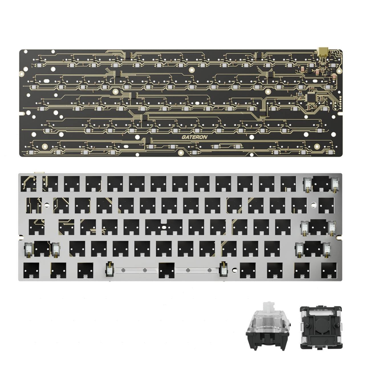 GATERON  GT60 PRO Magnetic Gaming Keyboard PCB