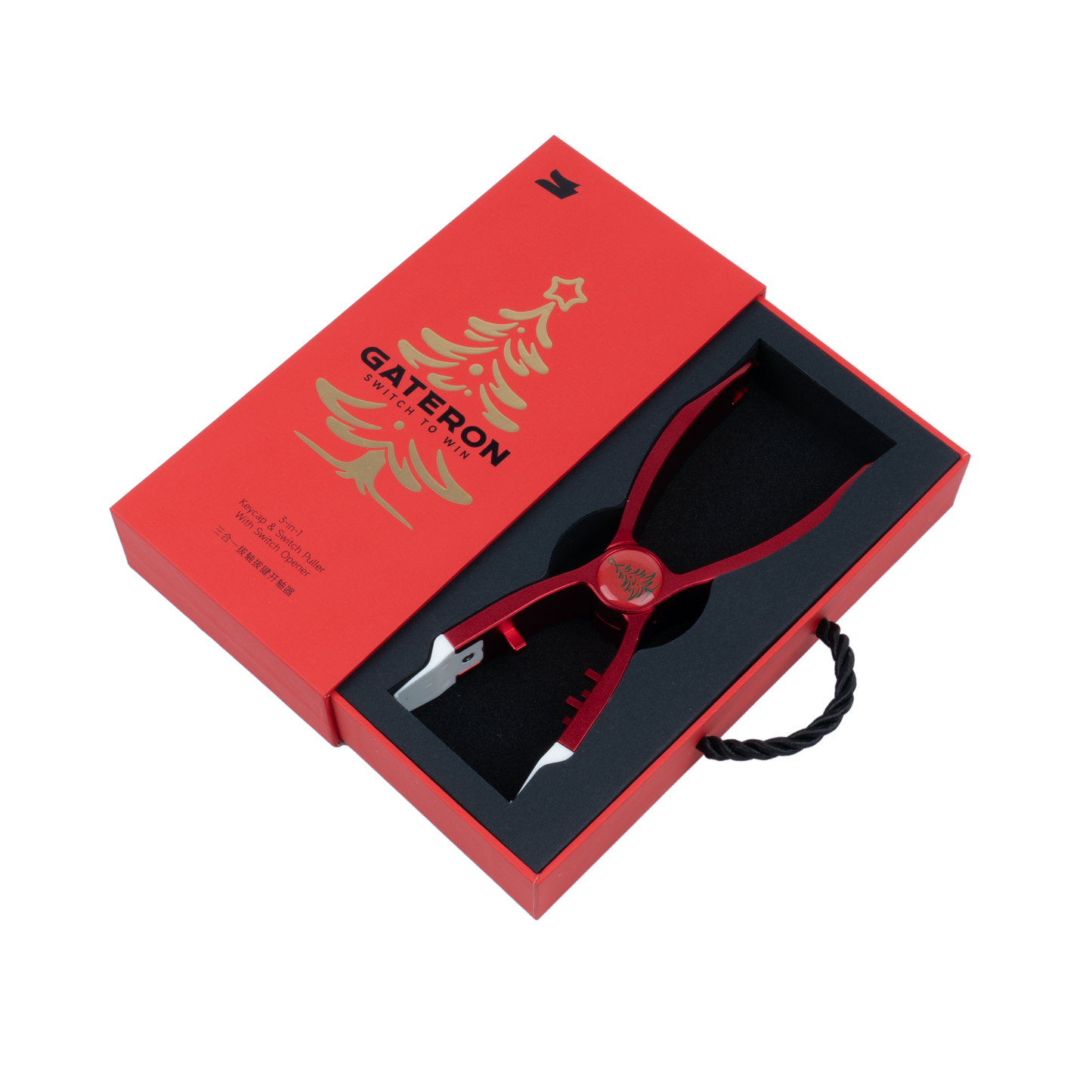 GATERON 3-in-1 Customization Tool - Keycap Puller, Switch Puller & Opener