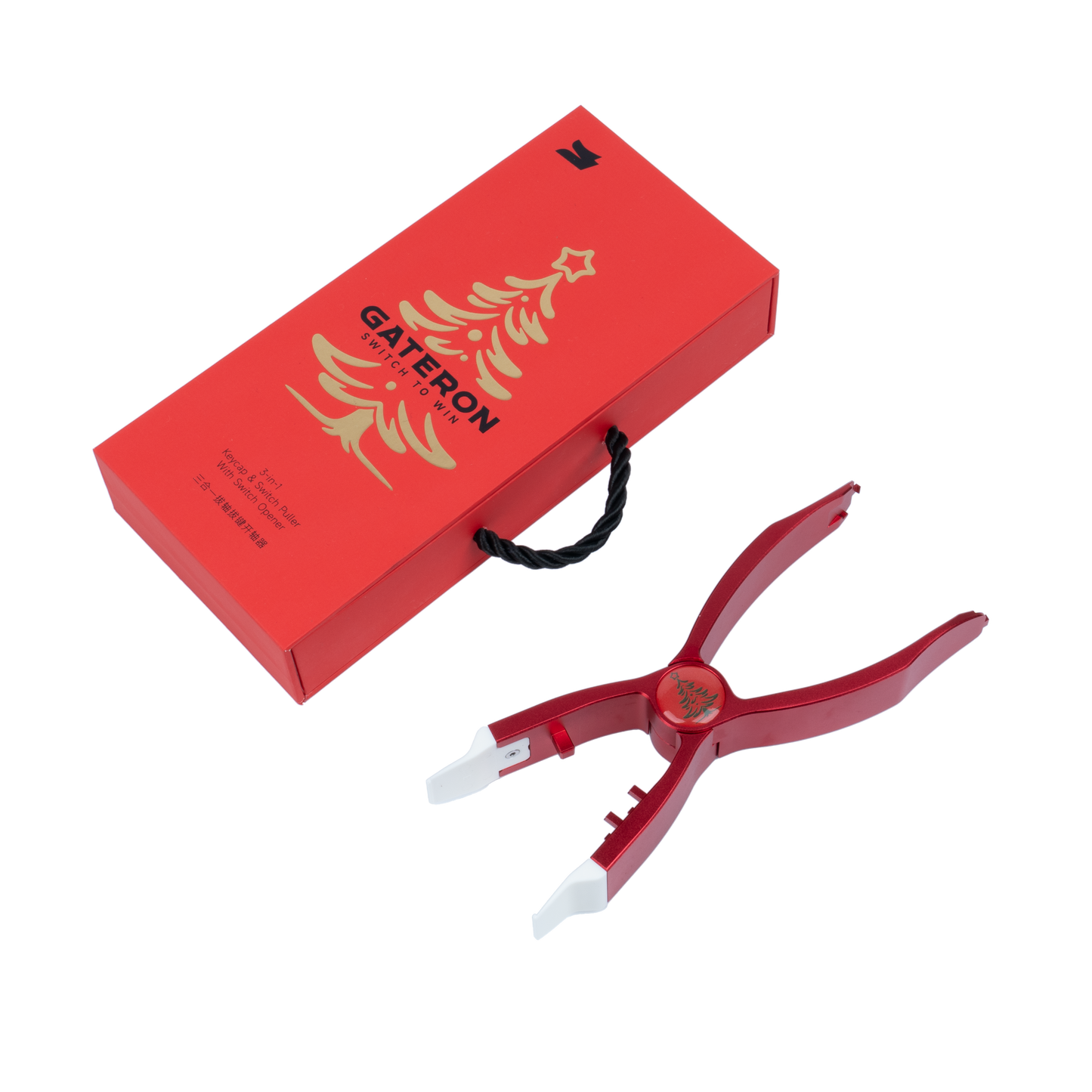 GATERON 3-in-1 Customization Tool - Keycap Puller, Switch Puller & Opener