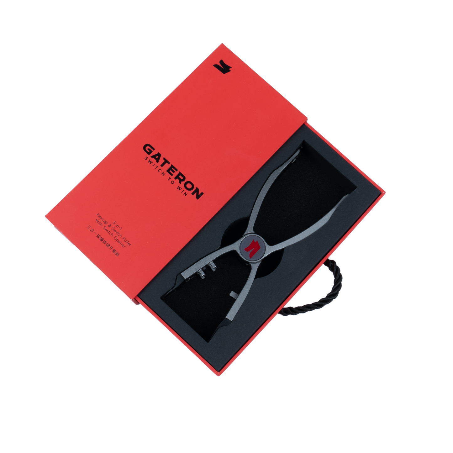 GATERON 3-in-1 Customization Tool - Keycap Puller, Switch Puller & Opener