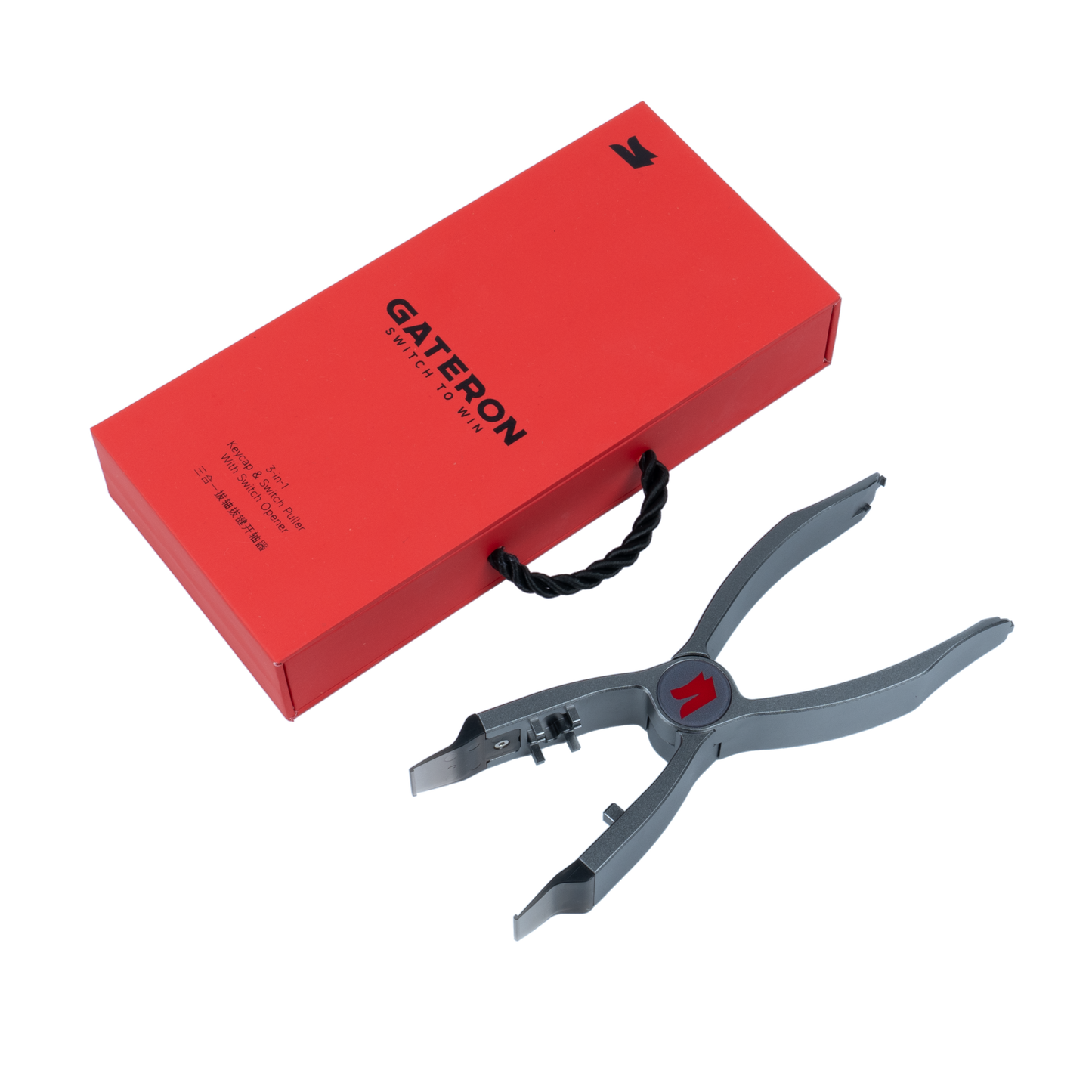 GATERON 3-in-1 Customization Tool - Keycap Puller, Switch Puller & Opener