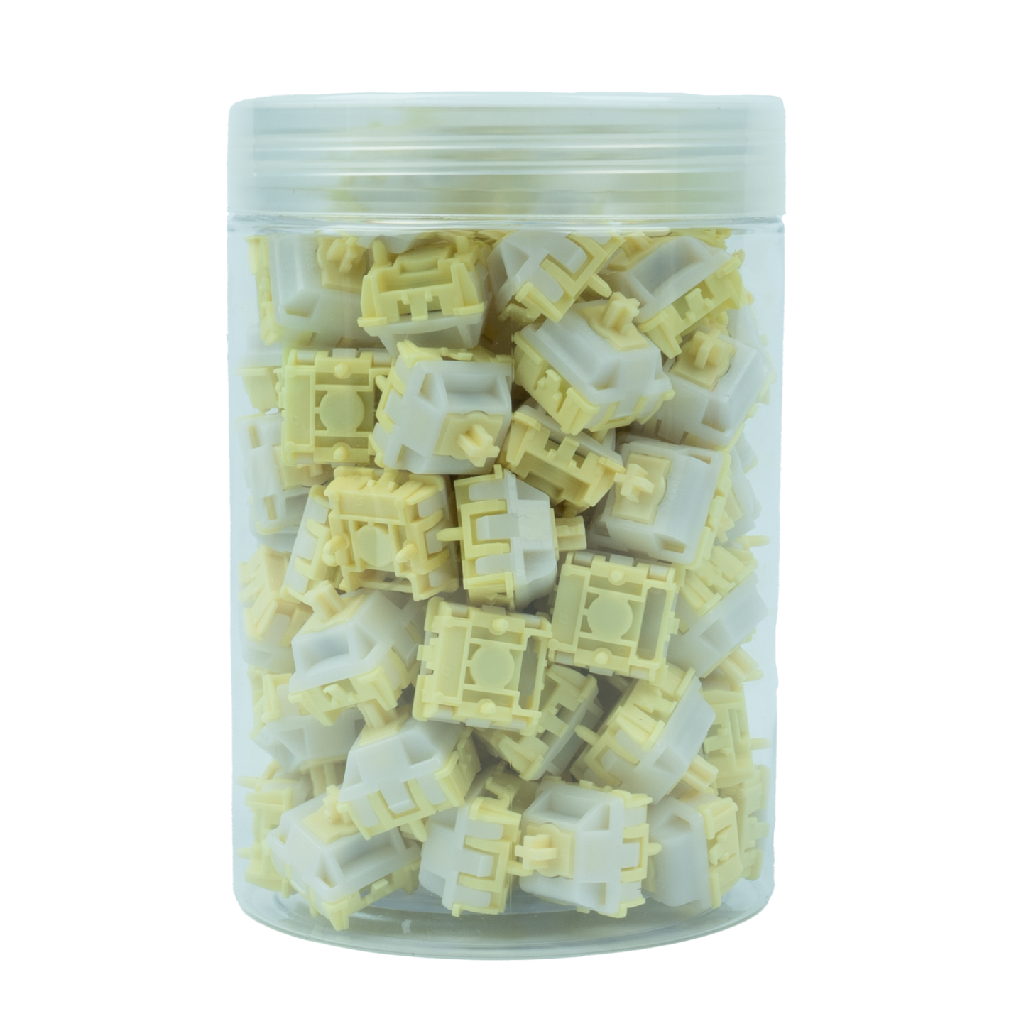 UKEEBS X GATERON Snowy yellow magnetic HE switch Set