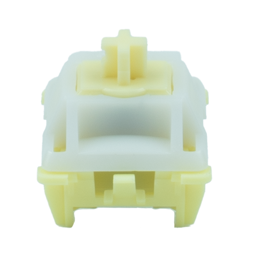 UKEEBS X GATERON Snowy yellow magnetic HE switch Set