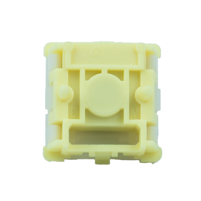 UKEEBS X GATERON Snowy yellow magnetic HE switch Set