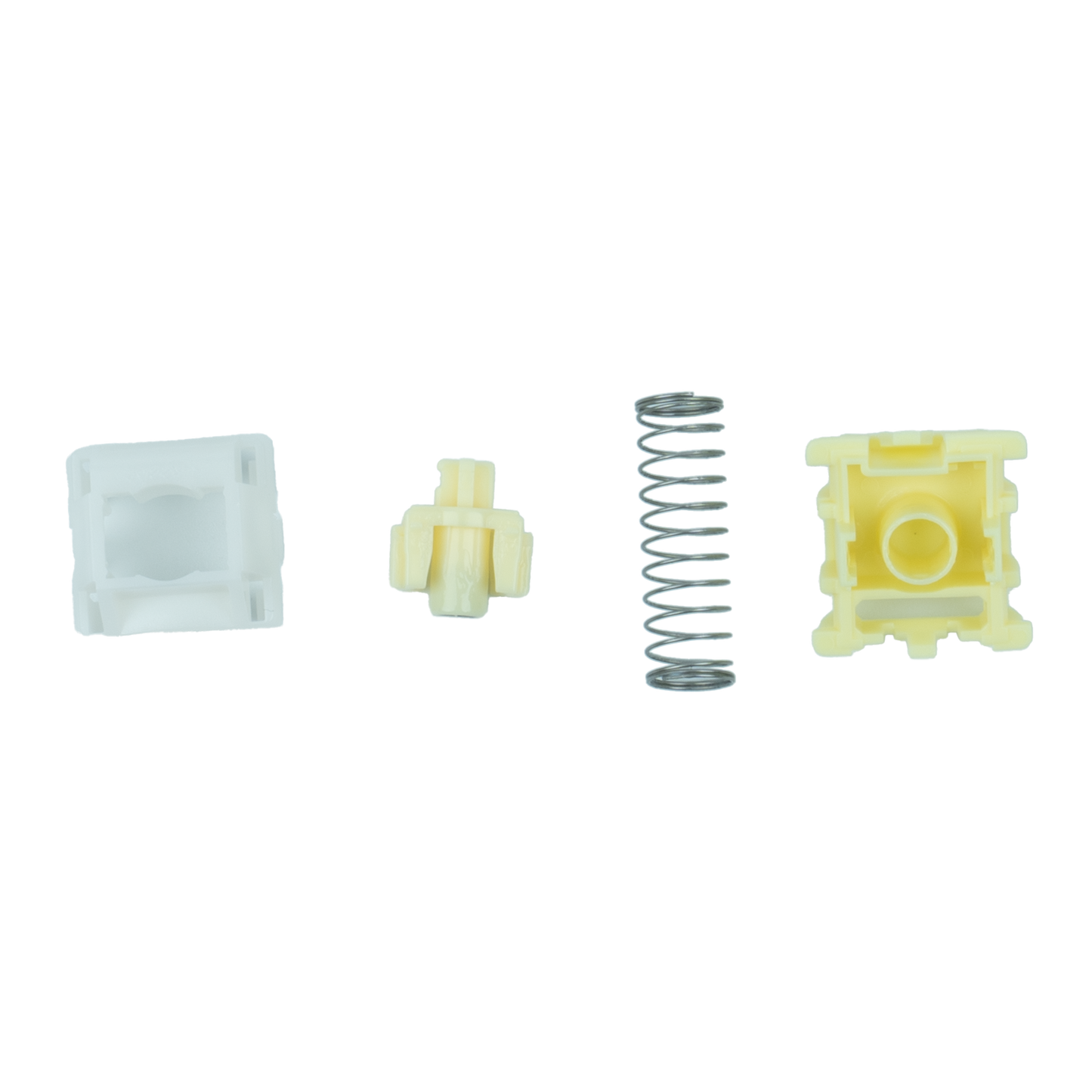 UKEEBS X GATERON Snowy yellow magnetic HE switch Set