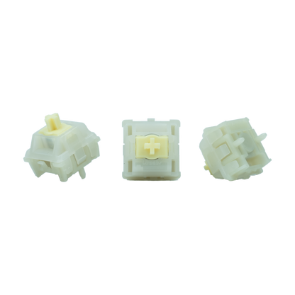 UKEEBS X GATERON Milky yellow magnetic HE switch Set