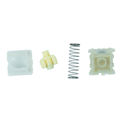 UKEEBS X GATERON Milky yellow magnetic HE switch Set