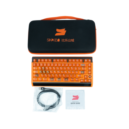 GATERON × Sikakeyb FNP75 HE Magnetic Switch Custom Gaming Keyboard