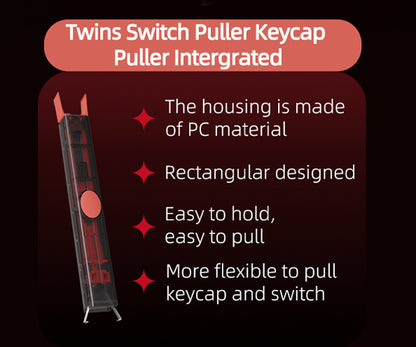 GATERON Twins DIY Tool Switch Puller Keycap Puller Intergrated