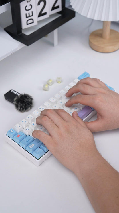 UKEEBS X GATERON Milky yellow magnetic HE switch Set