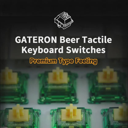 GATERON Beer Tactile Switch Set